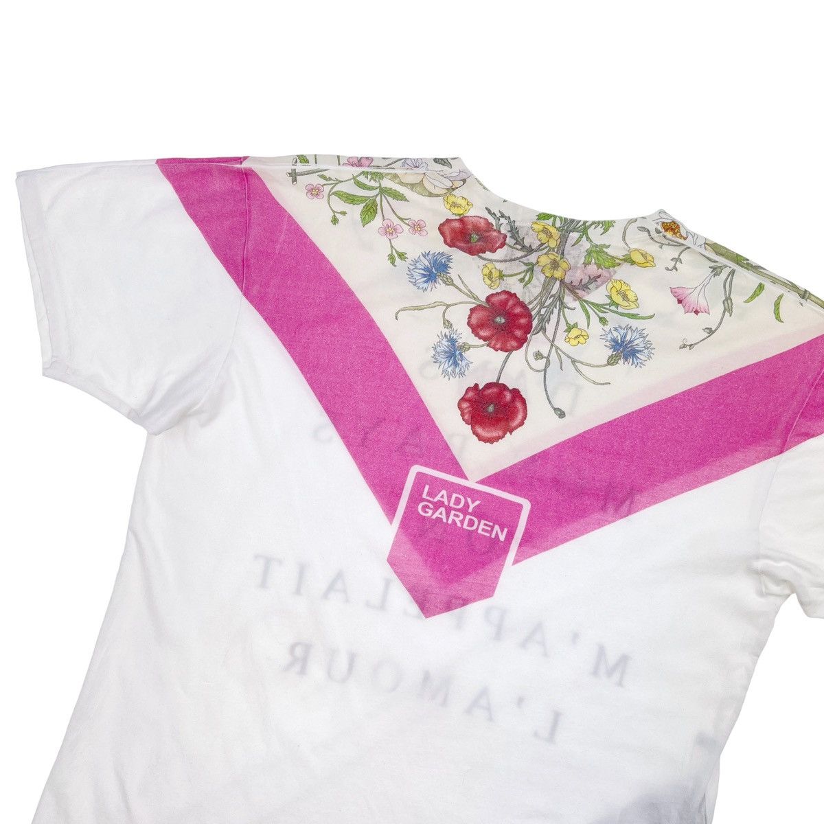 Gucci Gucci Dans Mon Pays On M’Appelai L’Amour T Shirt Size US M / EU 48-50 / 2 - 3 Thumbnail