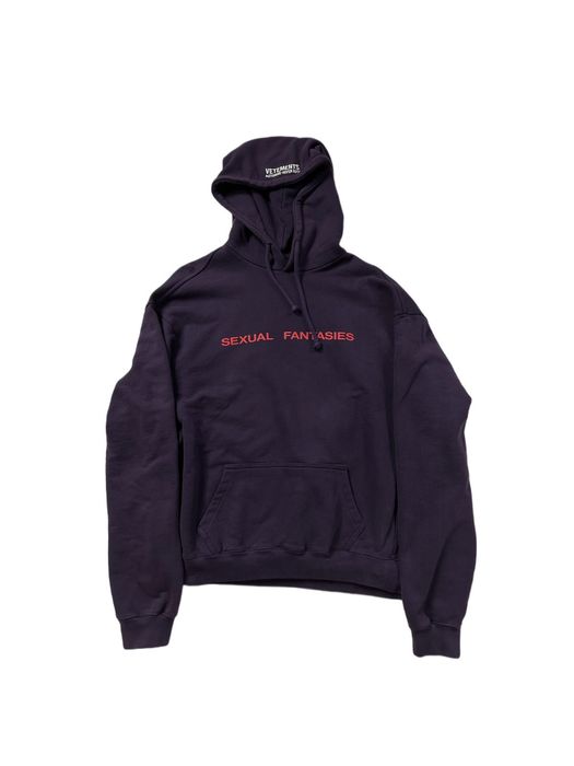 Grail 2017 Vetements Sexual Fantasies Hoodie | Grailed