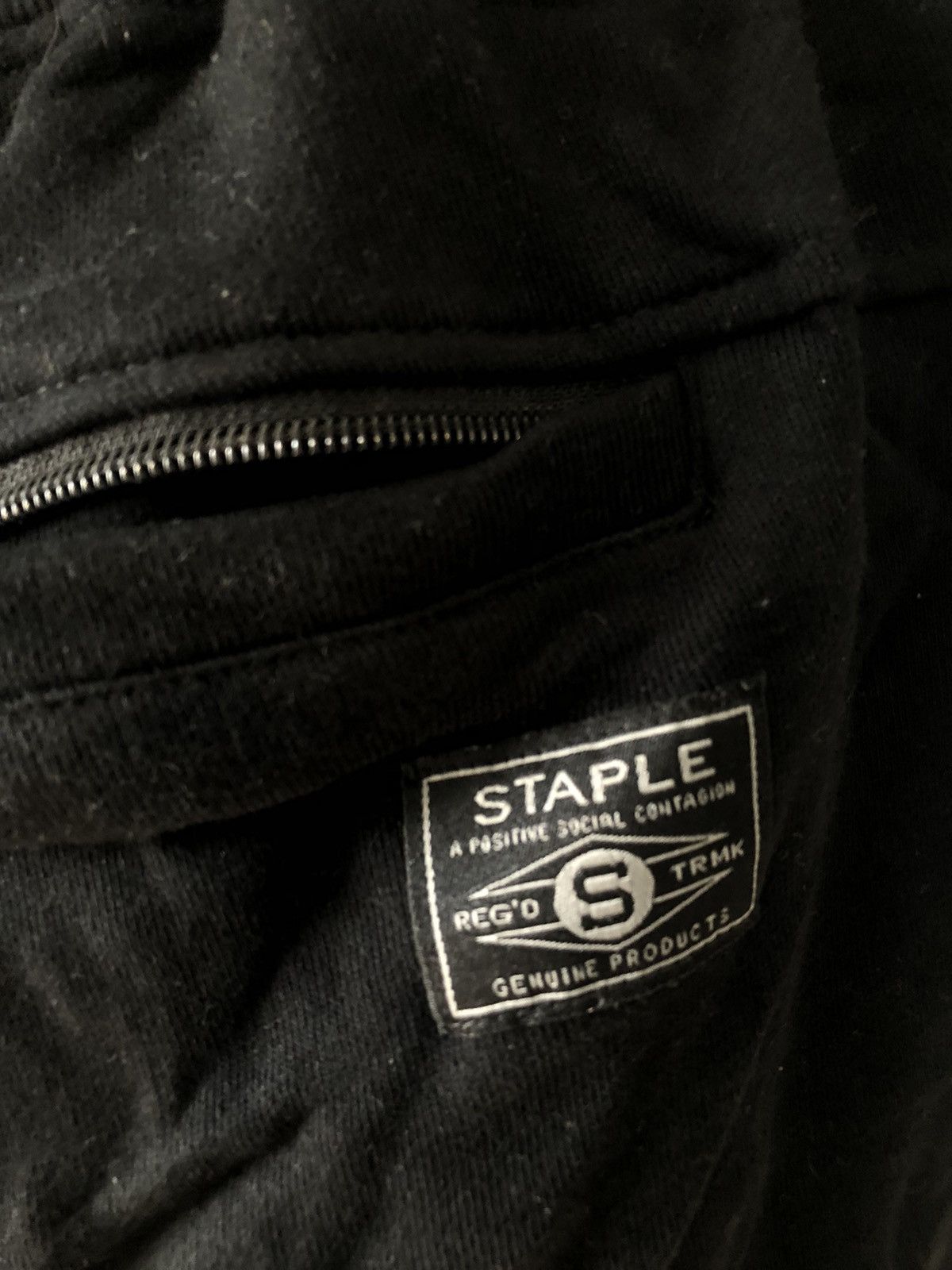 Staple Staple Pigeon Varsity Black sweatpants Size US 34 / EU 50 - 6 Thumbnail