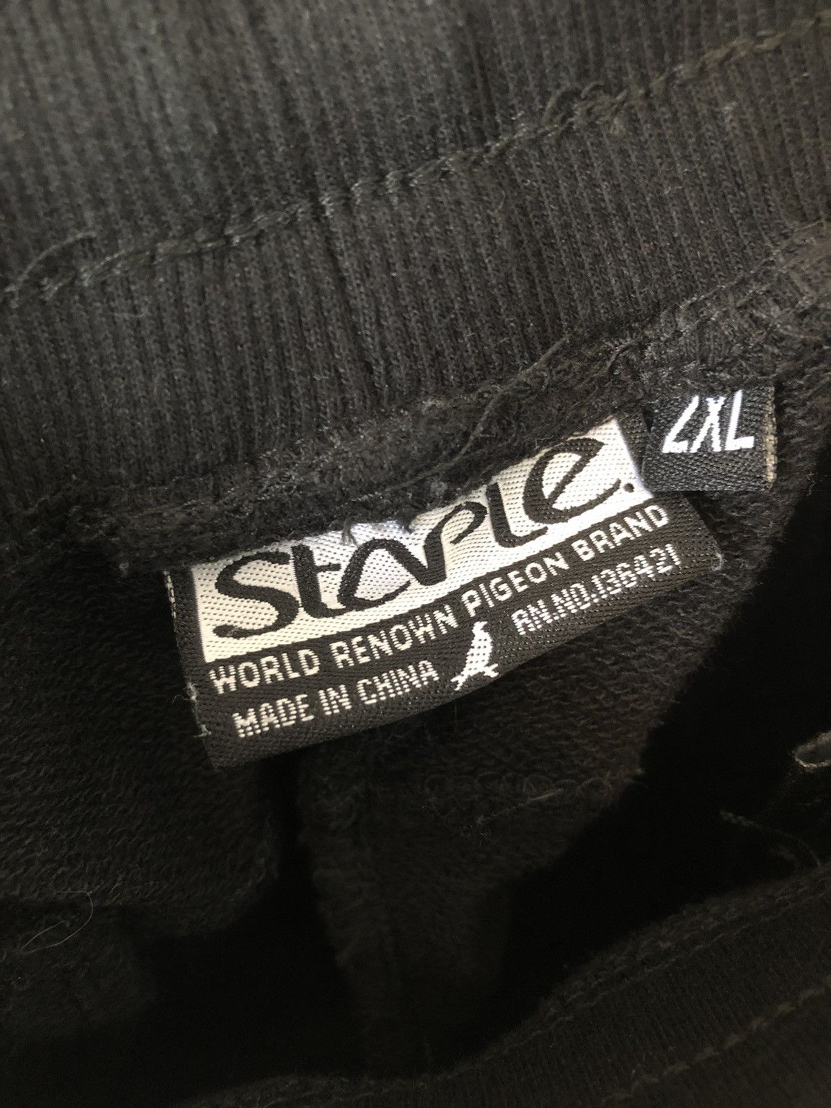Staple Staple Pigeon Varsity Black sweatpants Size US 34 / EU 50 - 5 Thumbnail