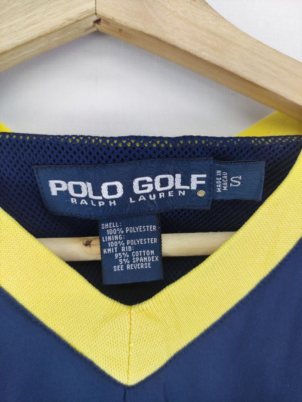 Polo Ralph Lauren Vintage Polo Ralph Lauren Polo Golf Windbreaker Sweater Size US L / EU 52-54 / 3 - 3 Thumbnail