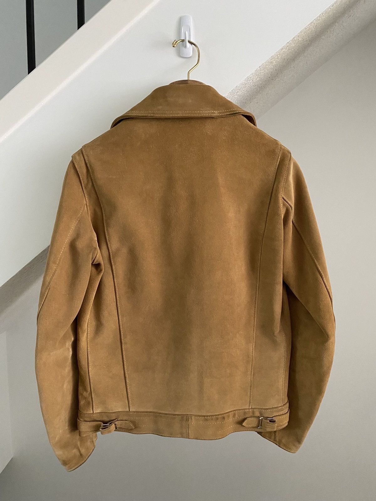 James Grose Suede double riders leather jacket size 36 Size US S / EU 44-46 / 1 - 2 Thumbnail