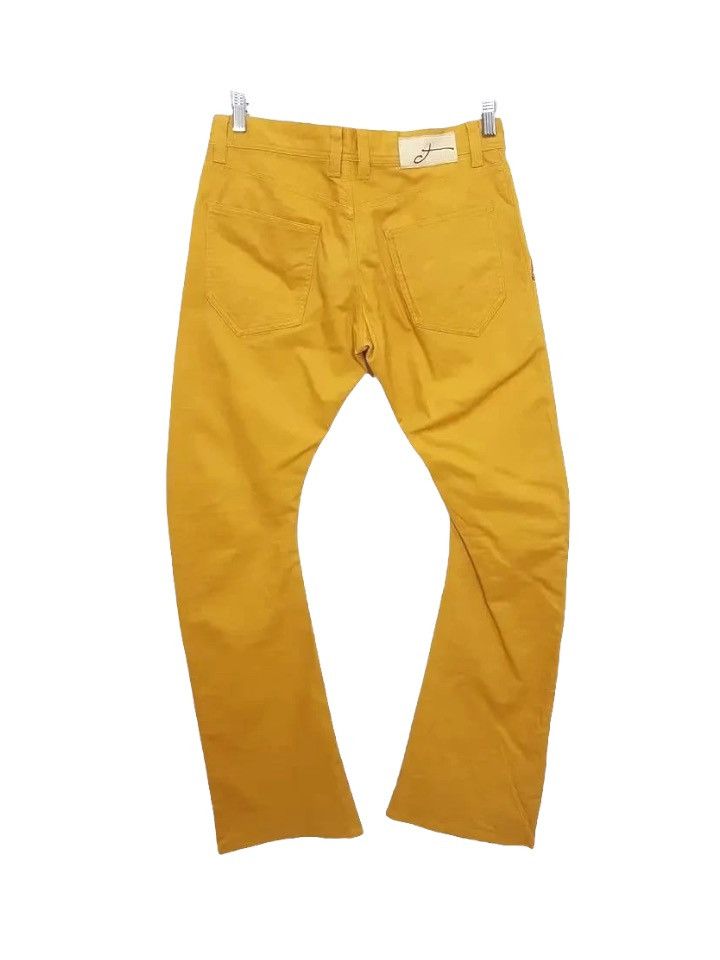 Tete Homme Japan Streetwear Brand Mustard Casual J Curve Trouser Pants Size US 30 / EU 46 - 3 Thumbnail