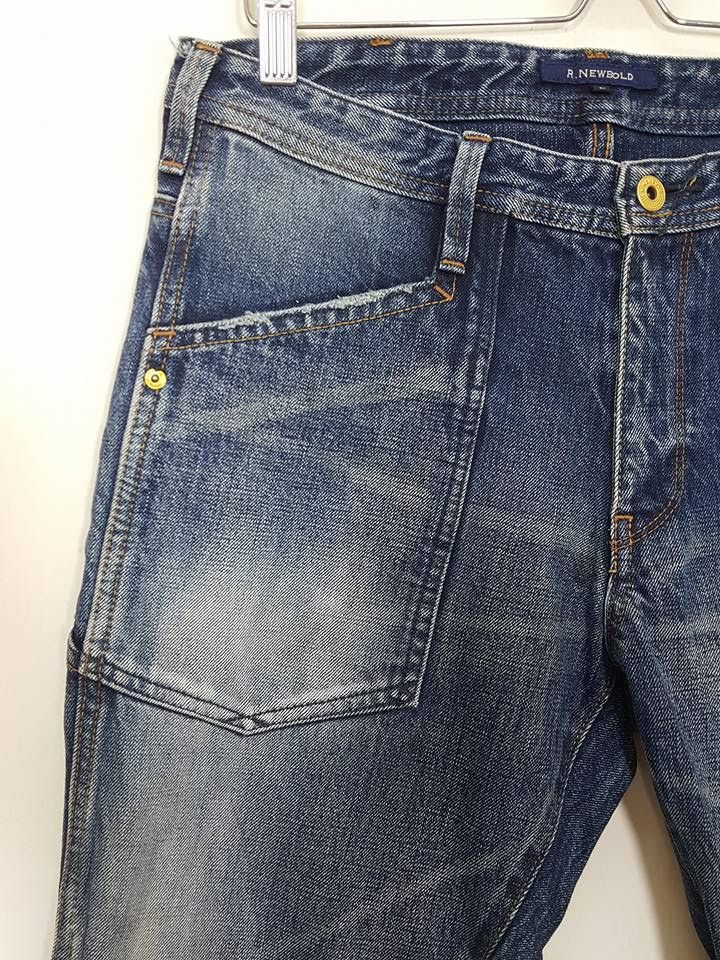 Paul Smith × R.Newbold R.Newbold Side Zipper Denim Jeans Pant Size US 32 / EU 48 - 4 Thumbnail