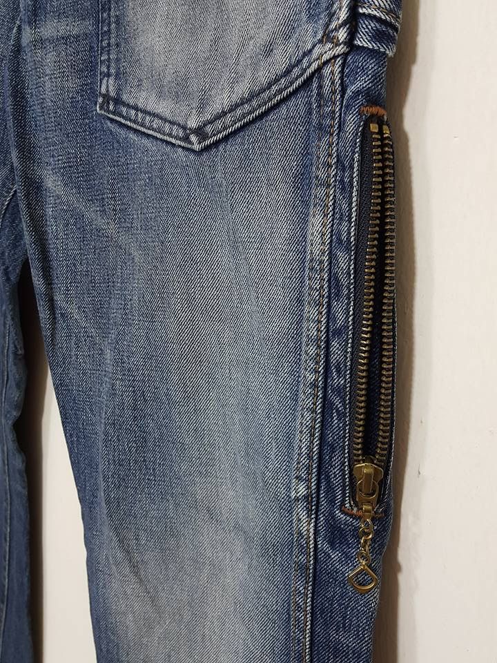 Paul Smith × R.Newbold R.Newbold Side Zipper Denim Jeans Pant Size US 32 / EU 48 - 10 Thumbnail