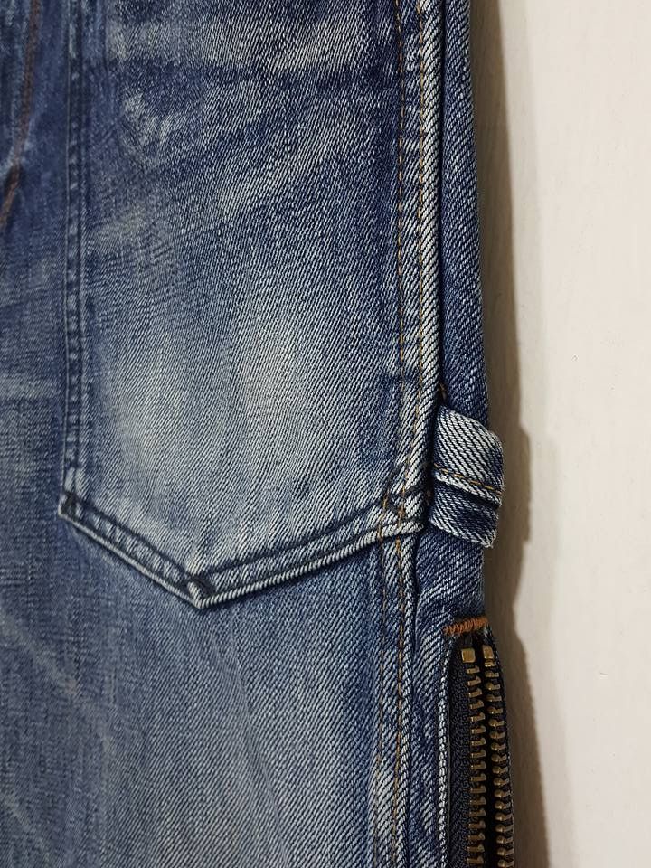 Paul Smith × R.Newbold R.Newbold Side Zipper Denim Jeans Pant Size US 32 / EU 48 - 11 Thumbnail