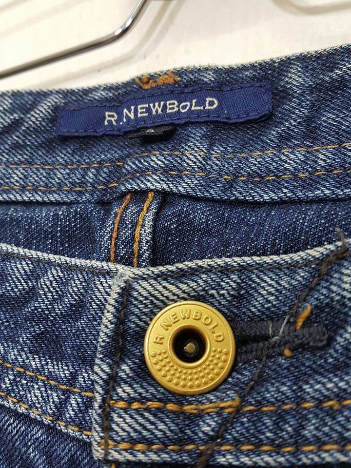 Paul Smith × R.Newbold R.Newbold Side Zipper Denim Jeans Pant Size US 32 / EU 48 - 14 Thumbnail