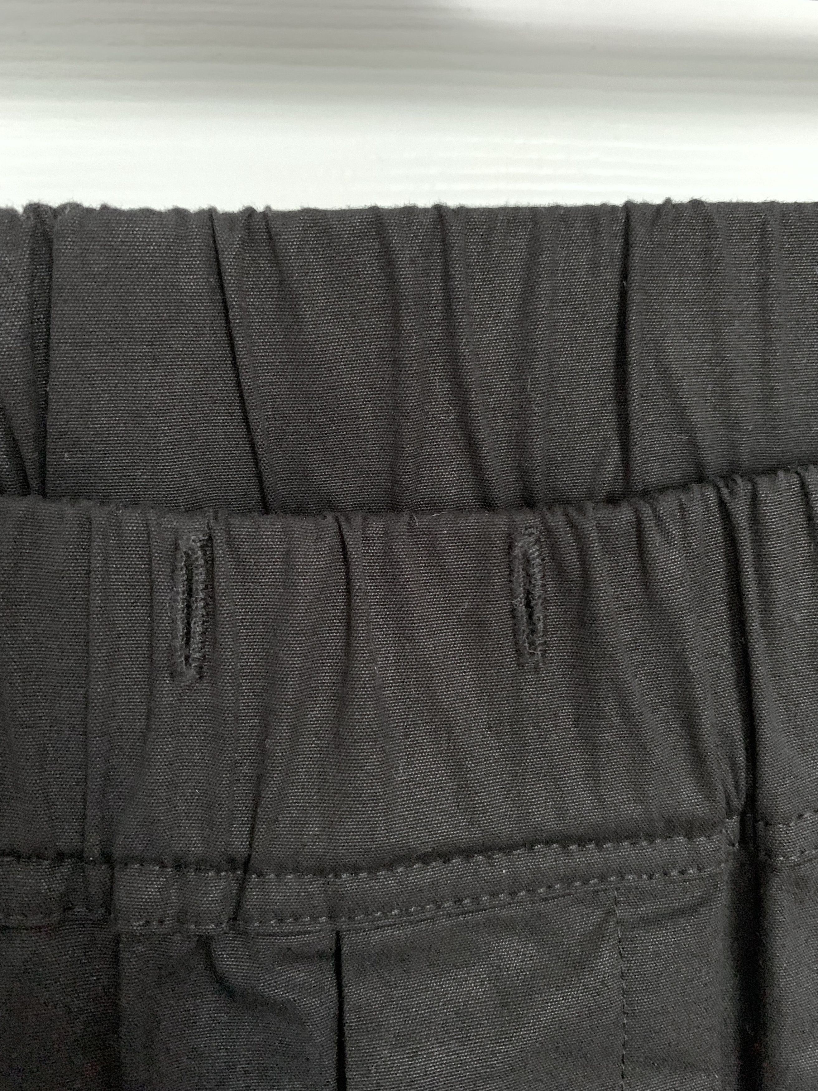 Rick Owens Special line FOREVER Drawstring Long Pants Black Sz 46 Size US 30 / EU 46 - 3 Thumbnail