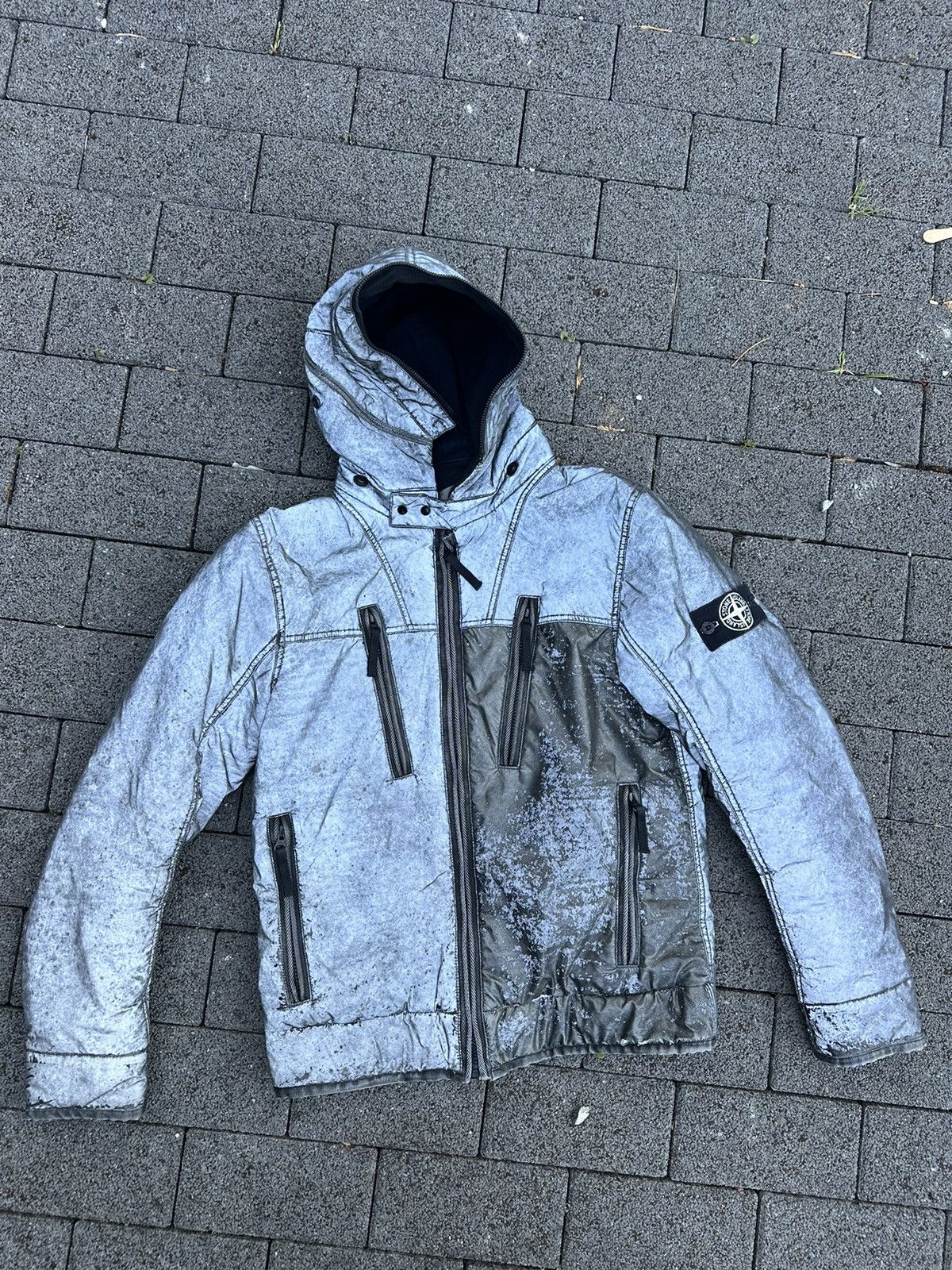 Stone Island Liquid Reflective Jacket Best Sale