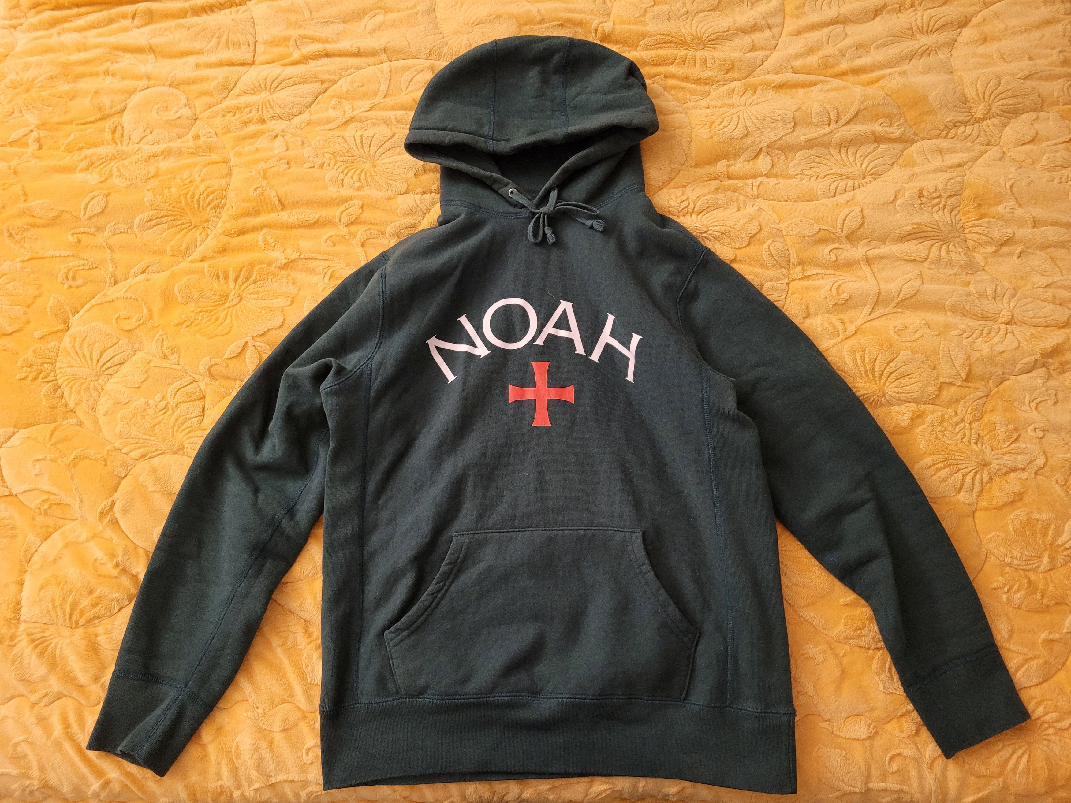 Noah Forest Green Core Logo Hoodie Size US M / EU 48-50 / 2 - 1 Thumbnail
