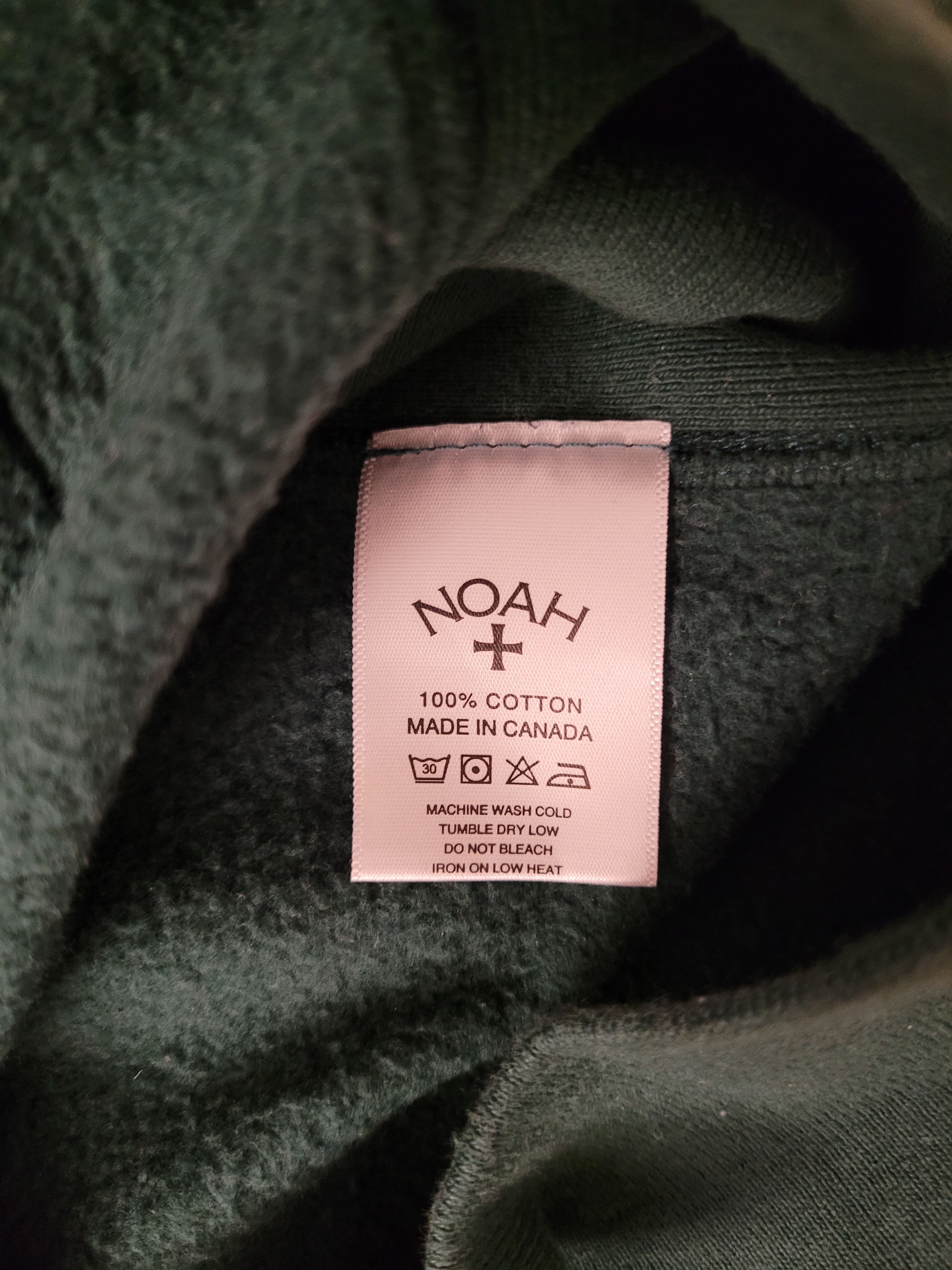 Noah Forest Green Core Logo Hoodie Size US M / EU 48-50 / 2 - 3 Thumbnail