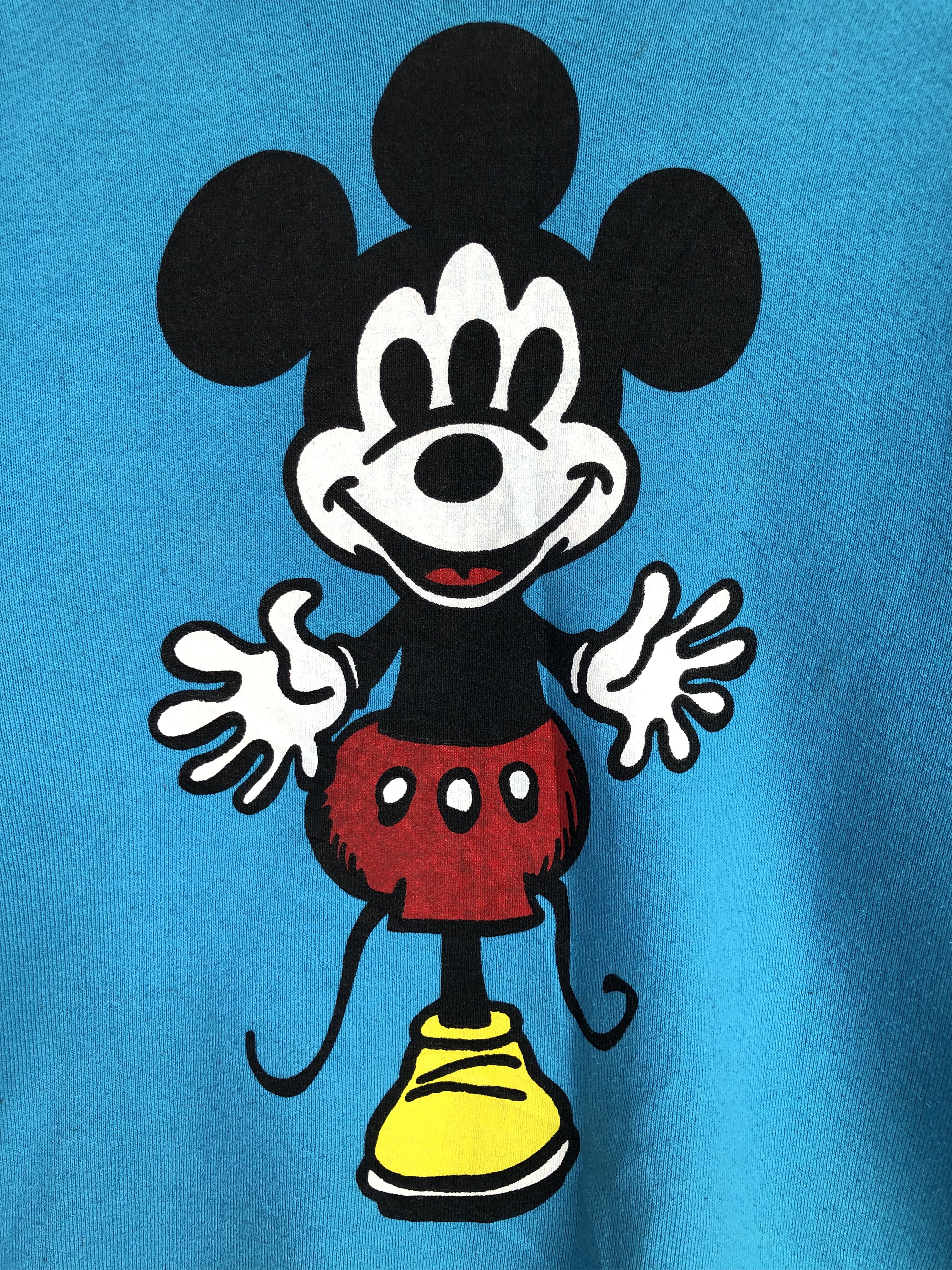 Disney VINTAGE 90’S THREE EYED MICKEY 50:50 SWEATSHIRT Size US M / EU 48-50 / 2 - 3 Thumbnail