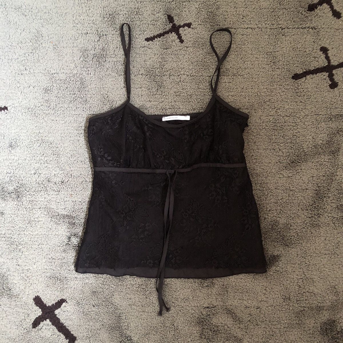 トップス 90's vintage \"ALEXANDER MCQUEEN\"BLACK 46 Alexander McQueen Vintage 90's Asymmetric Shirt