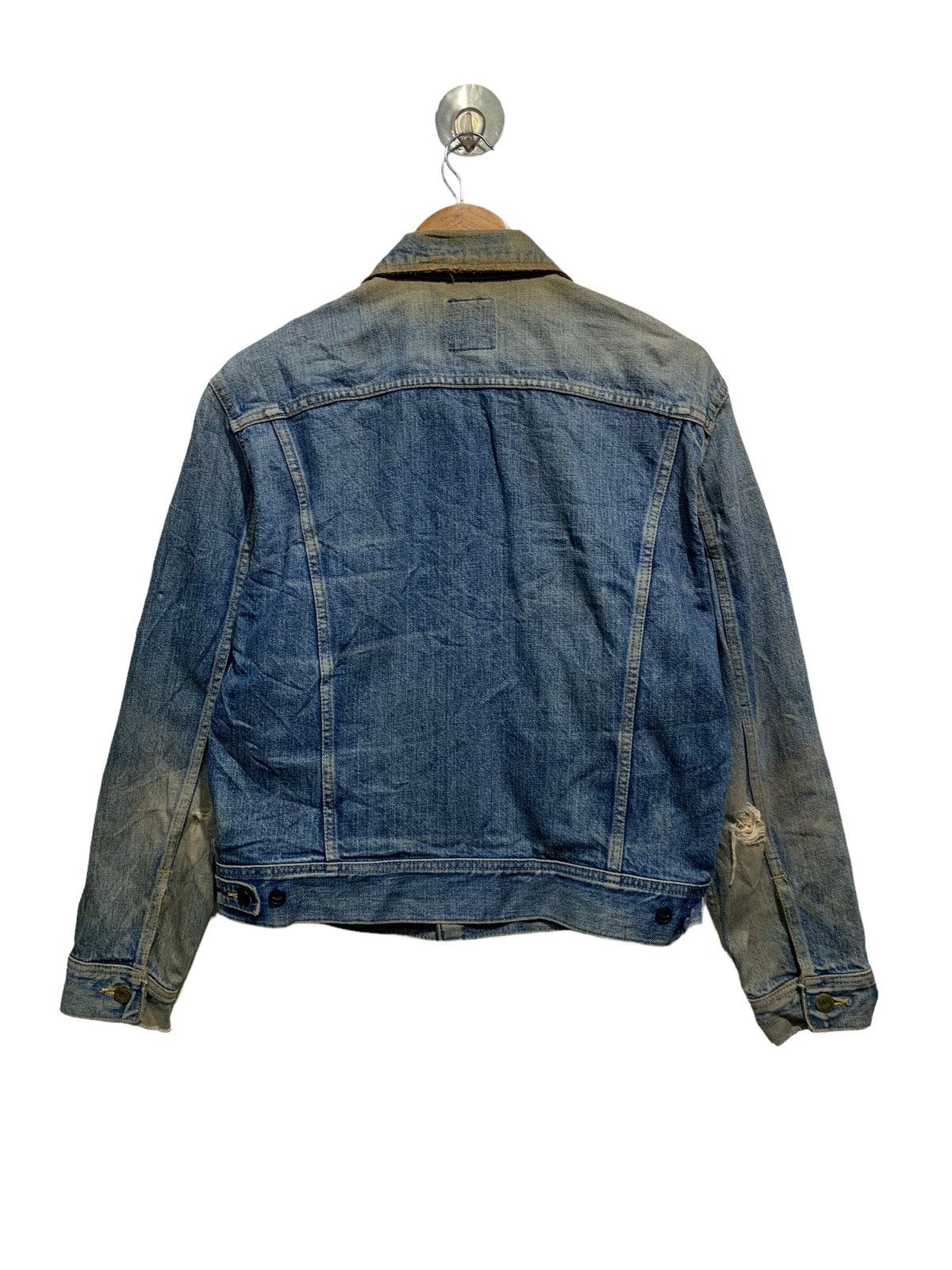 Lee 🔥VTG LEE RIDER DISTRESSED DENIM JACKETS Size US M / EU 48-50 / 2 - 5 Thumbnail