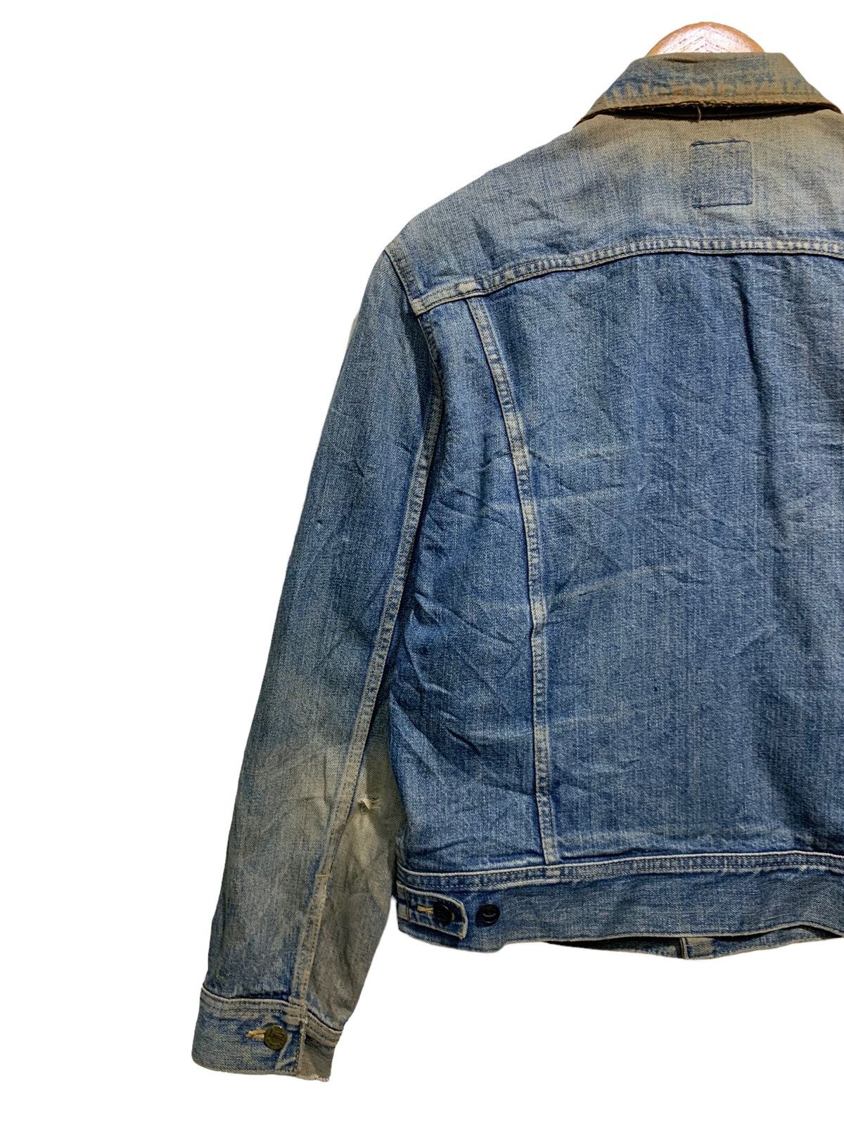Lee 🔥VTG LEE RIDER DISTRESSED DENIM JACKETS Size US M / EU 48-50 / 2 - 6 Thumbnail