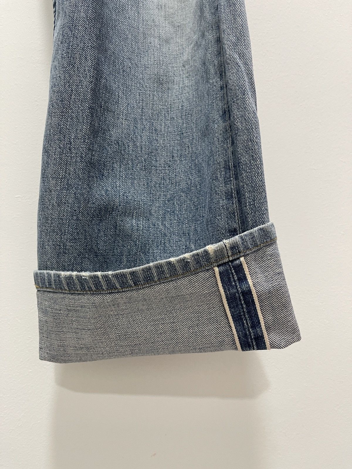 Levi's LEVIS 503 SELVEDGE BUTTON STAMP 359 DISTRESSED DENIM JEANS Size US 30 / EU 46 - 8 Thumbnail