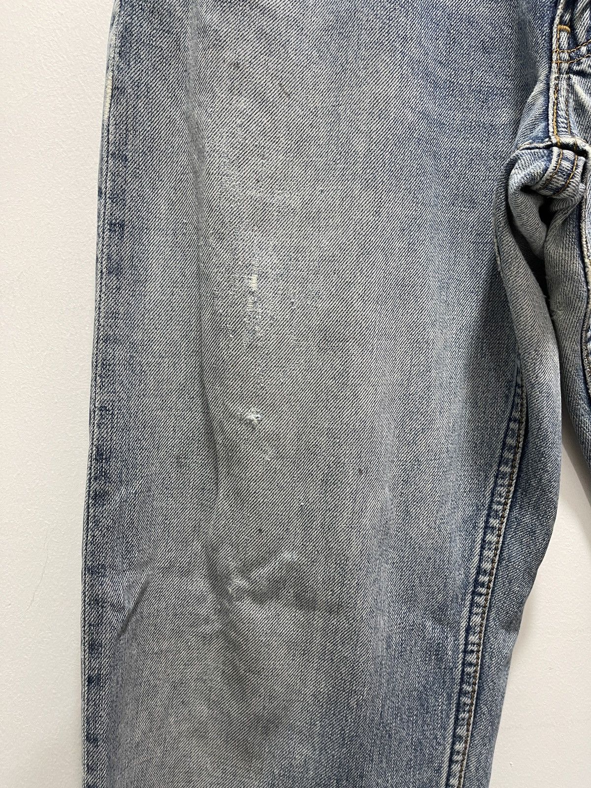 Levi's LEVIS 503 SELVEDGE BUTTON STAMP 359 DISTRESSED DENIM JEANS Size US 30 / EU 46 - 7 Thumbnail