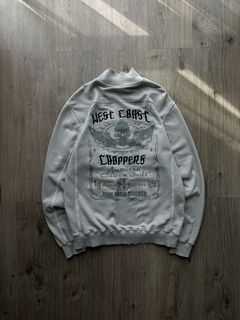 West Coast Choppers High Speed Zip Hoodie WCCHD185ZW Hoodi