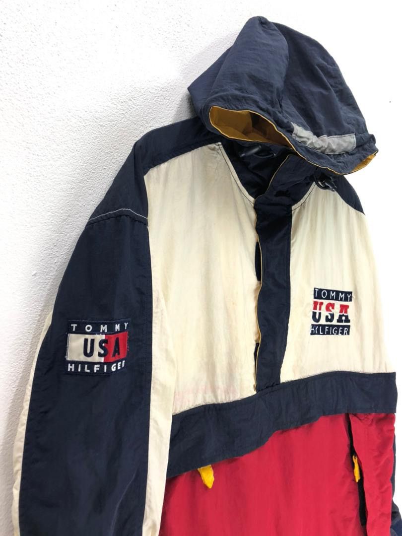 Tommy Hilfiger Vintage Tommy Hilfiger Sailing Gear Hoddie Zipper Jacket Size US L / EU 52-54 / 3 - 6 Thumbnail