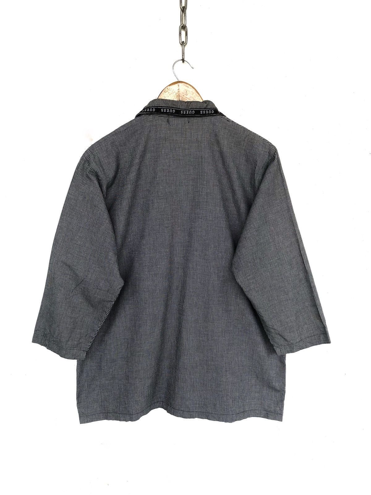 Guess Vtg Guess 🇺🇸 Asap Rocky Check Oversize B/D Shirt Size US M / EU 48-50 / 2 - 5 Thumbnail