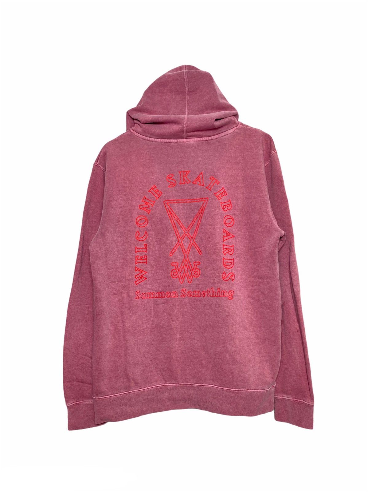 Japanese Brand × Vintage × Welcome Skateboards Welcome Skateboards Summon Something Hoodie Size US L / EU 52-54 / 3 - 1 Thumbnail