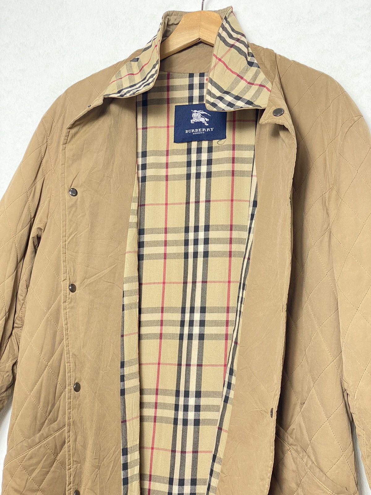 Burberry OG Vintage Burberry Nova Check Parka Trench Coat Jacket Size US M / EU 48-50 / 2 - 4 Thumbnail