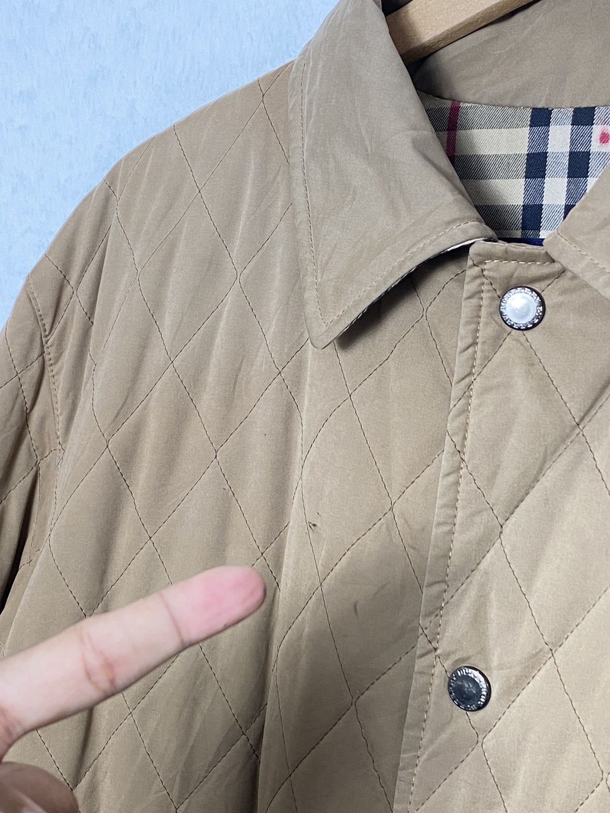 Burberry OG Vintage Burberry Nova Check Parka Trench Coat Jacket Size US M / EU 48-50 / 2 - 6 Thumbnail