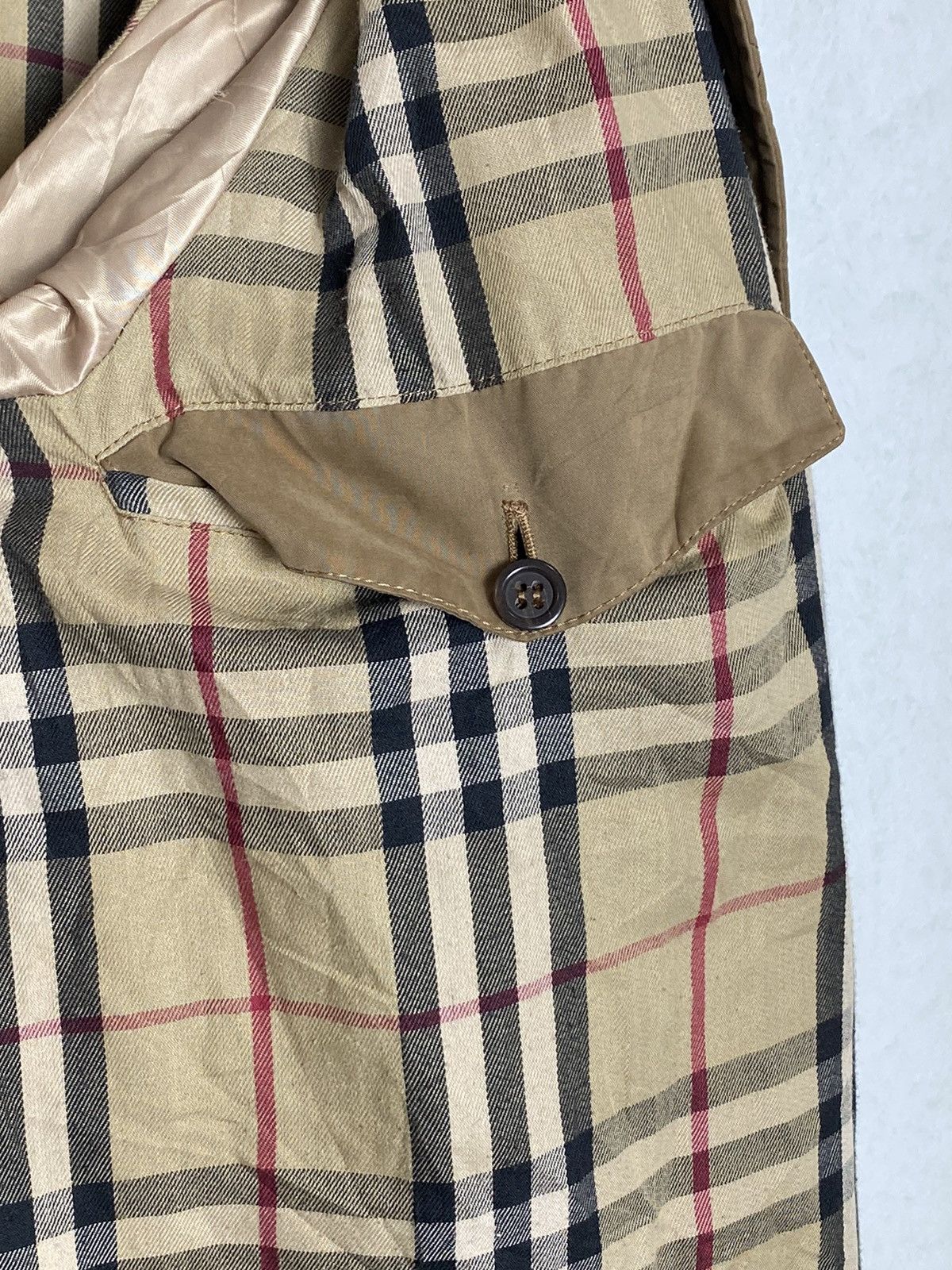 Burberry OG Vintage Burberry Nova Check Parka Trench Coat Jacket Size US M / EU 48-50 / 2 - 10 Thumbnail