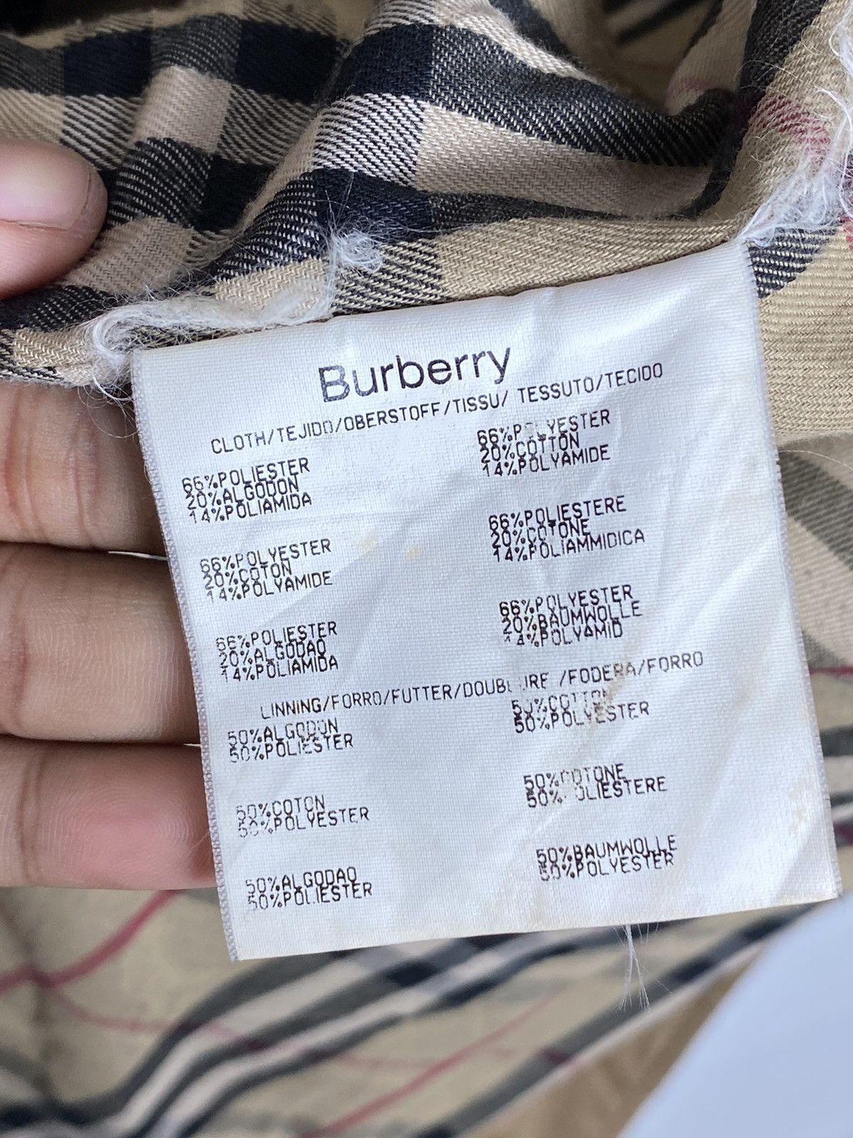 Burberry OG Vintage Burberry Nova Check Parka Trench Coat Jacket Size US M / EU 48-50 / 2 - 11 Thumbnail