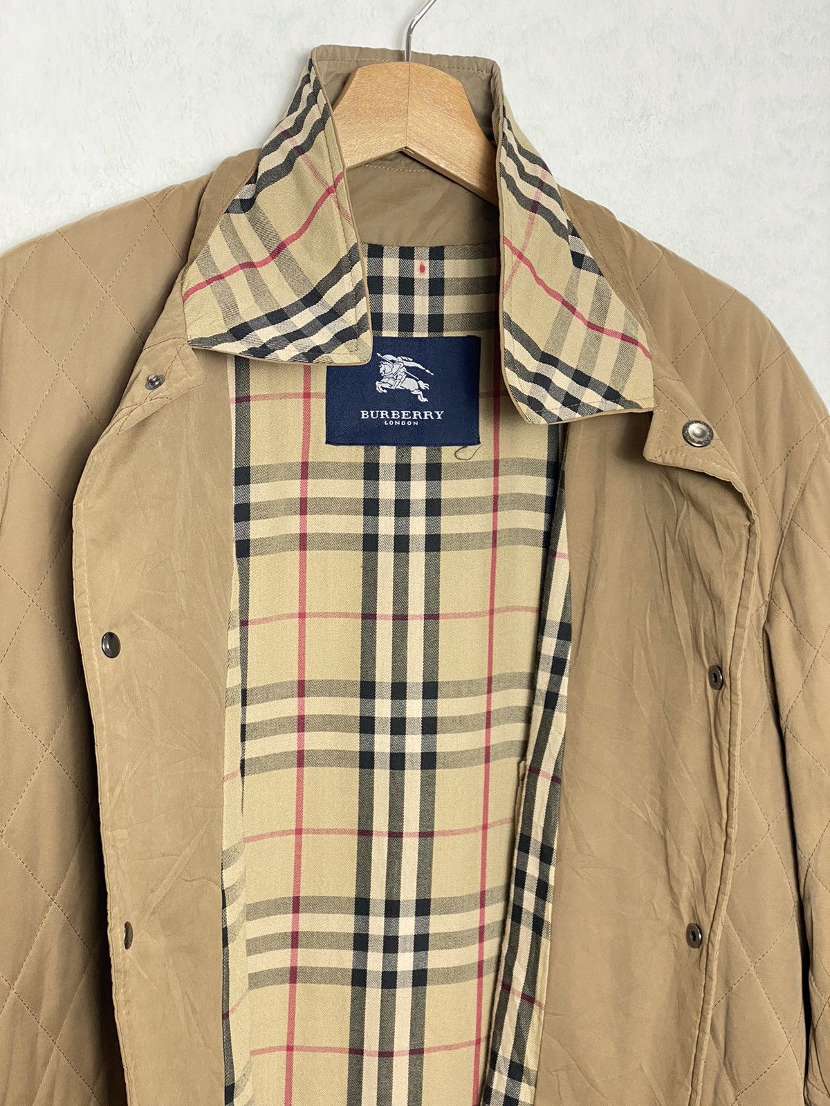 Burberry OG Vintage Burberry Nova Check Parka Trench Coat Jacket Size US M / EU 48-50 / 2 - 5 Thumbnail