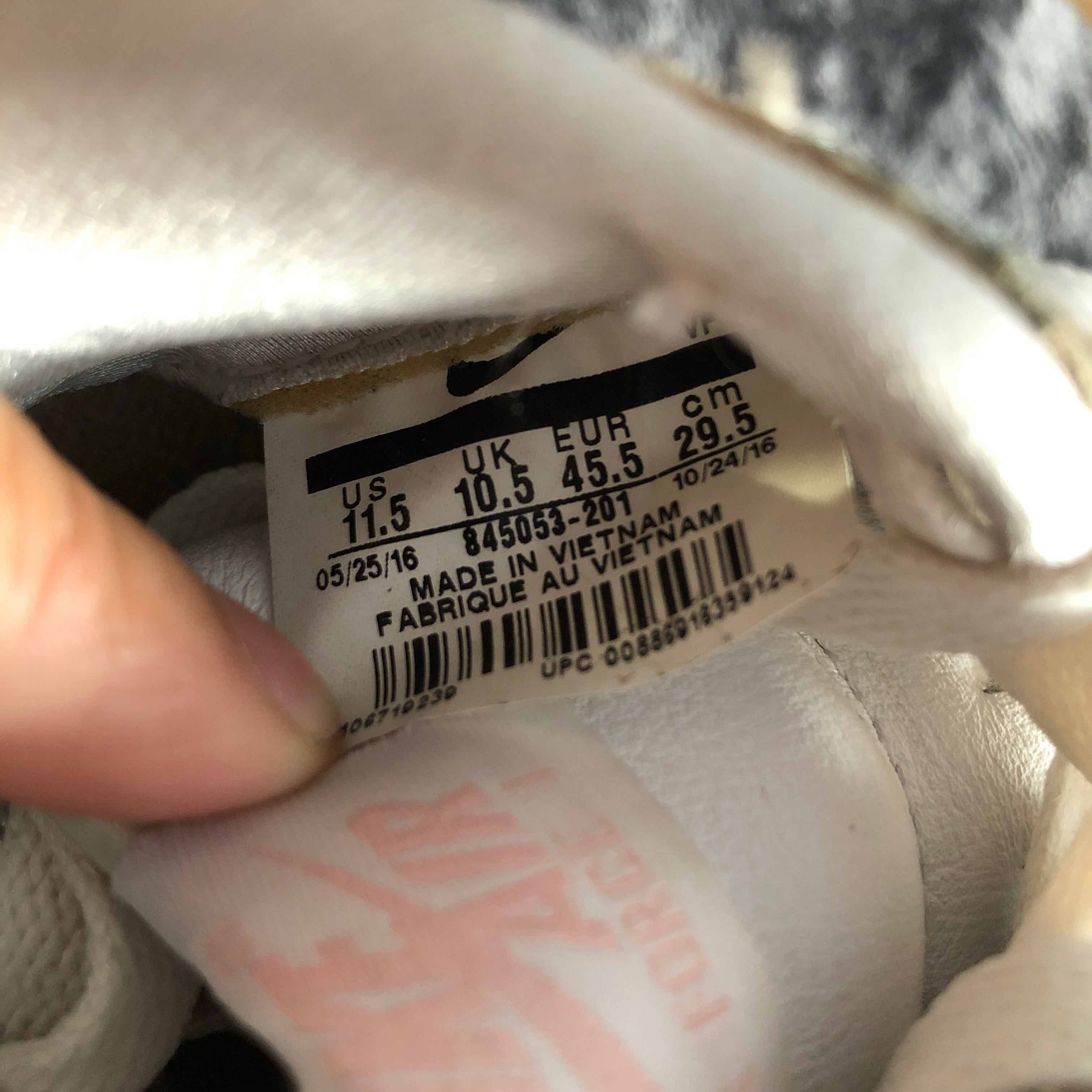 Nike Kith x Air Force 1 Low Retro Linen Size US 11.5 / EU 44-45 - 6 Thumbnail