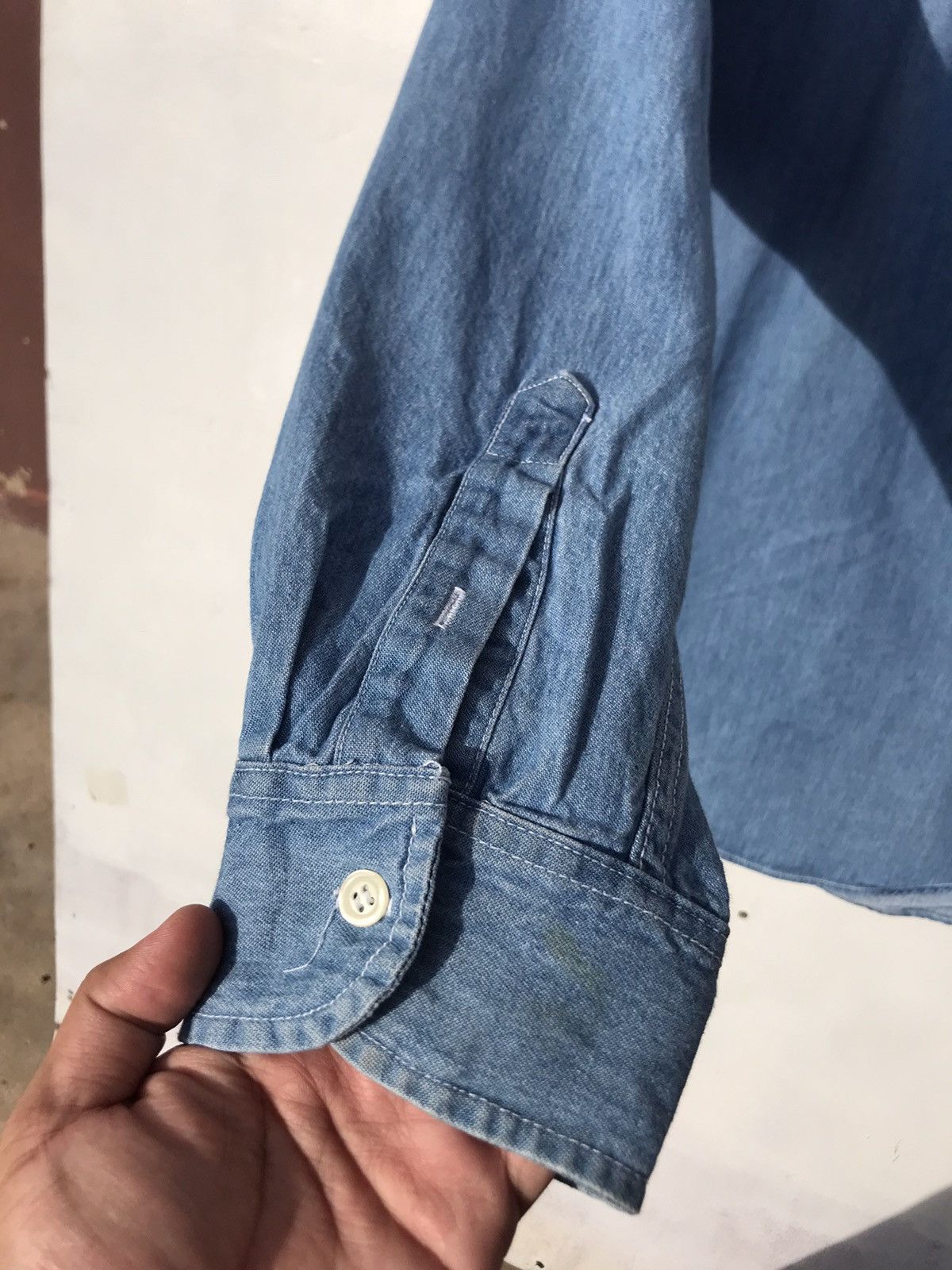 Planet Hollywood Vintage Planet Hollywood Reno Chambray Size US XL / EU 56 / 4 - 7 Thumbnail