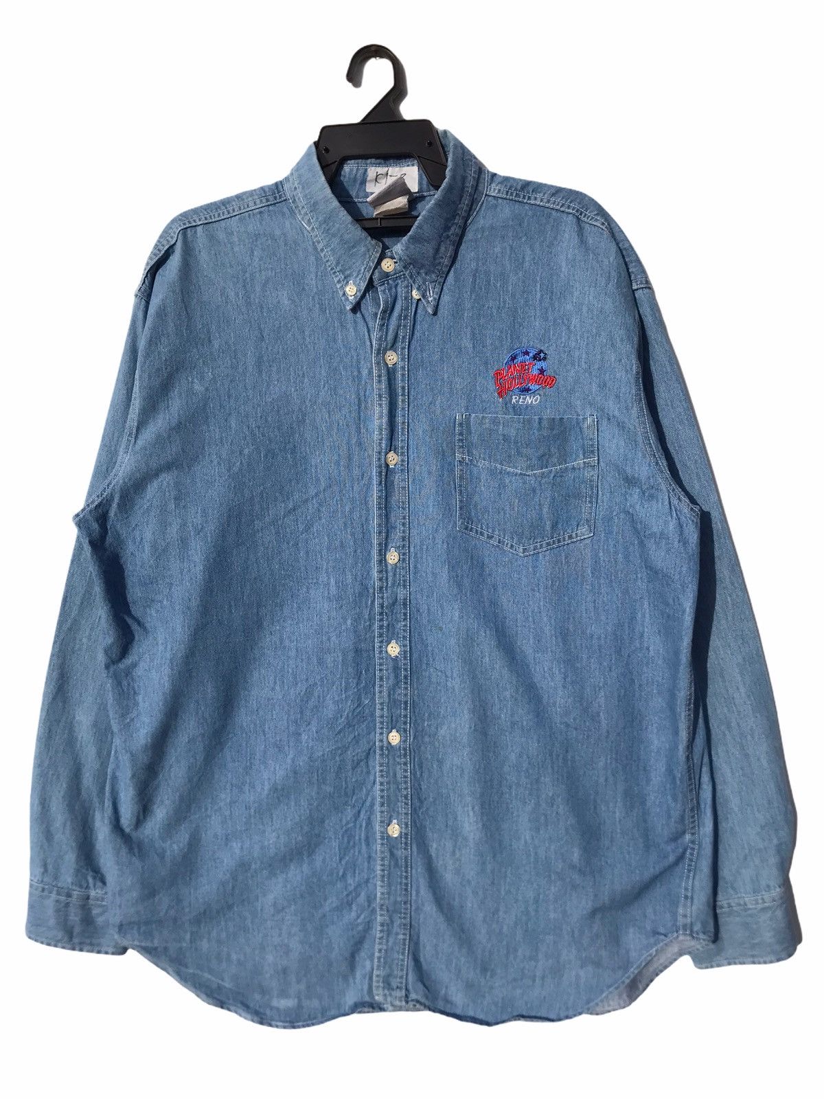 Planet Hollywood Vintage Planet Hollywood Reno Chambray Size US XL / EU 56 / 4 - 1 Thumbnail