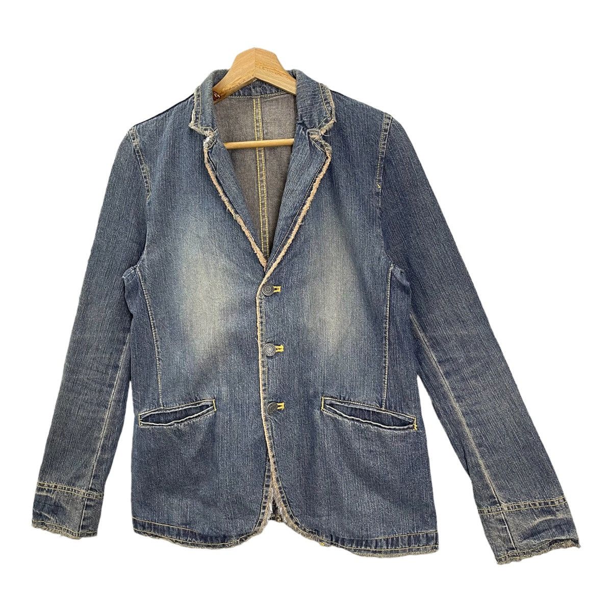 Japanese Brand Vintage Rope Picnic Denim Jacket Size S Size US S / EU 44-46 / 1 - 3 Thumbnail