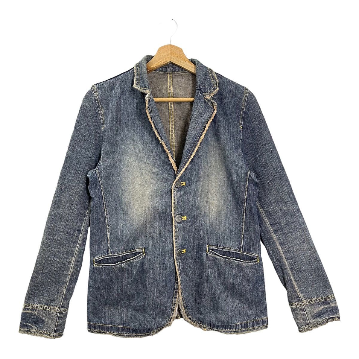 Japanese Brand Vintage Rope Picnic Denim Jacket Size S Size US S / EU 44-46 / 1 - 1 Thumbnail