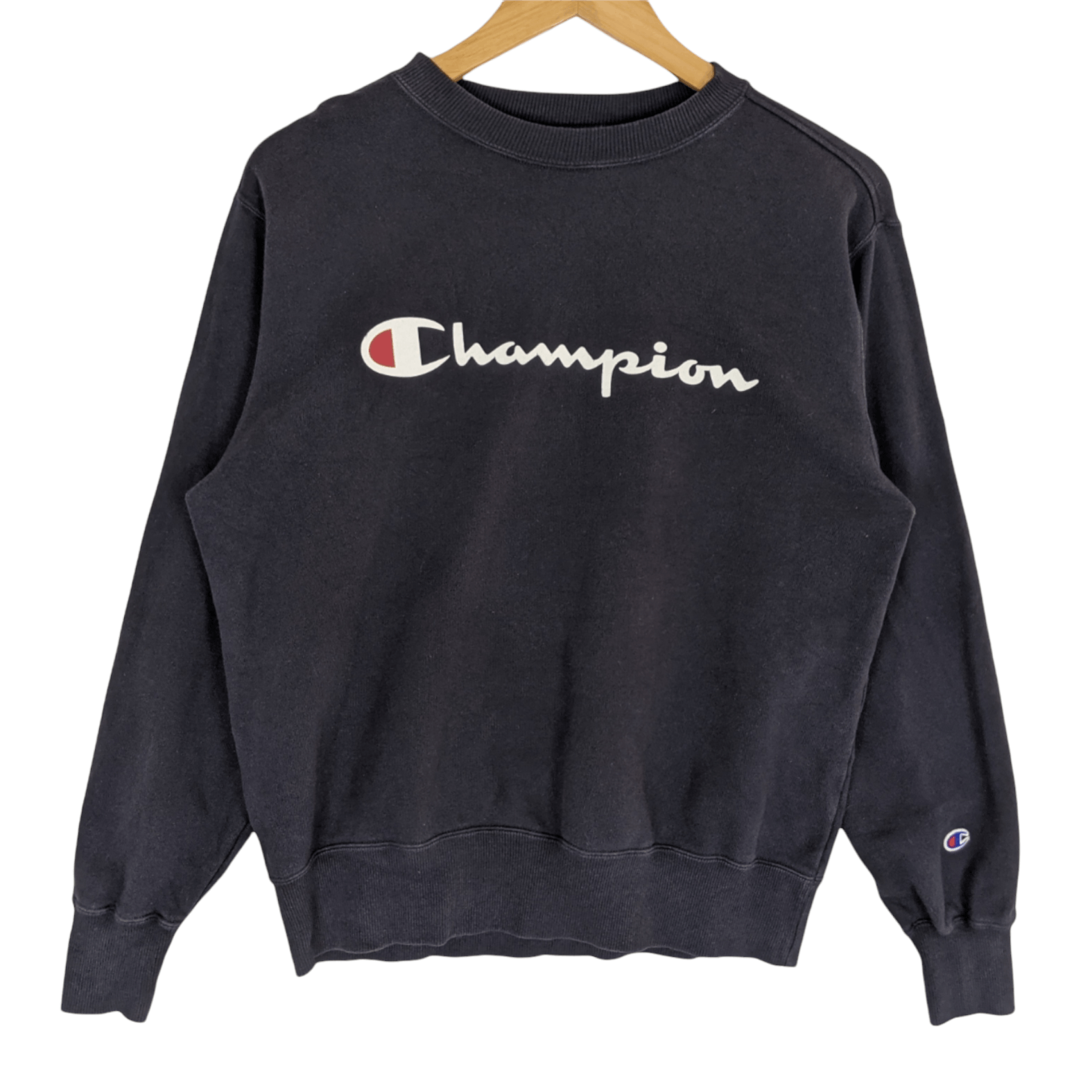 Champion CHAMPION Big Spell Out Logo Jumper Sweatshirt Size US M / EU 48-50 / 2 - 2 Thumbnail