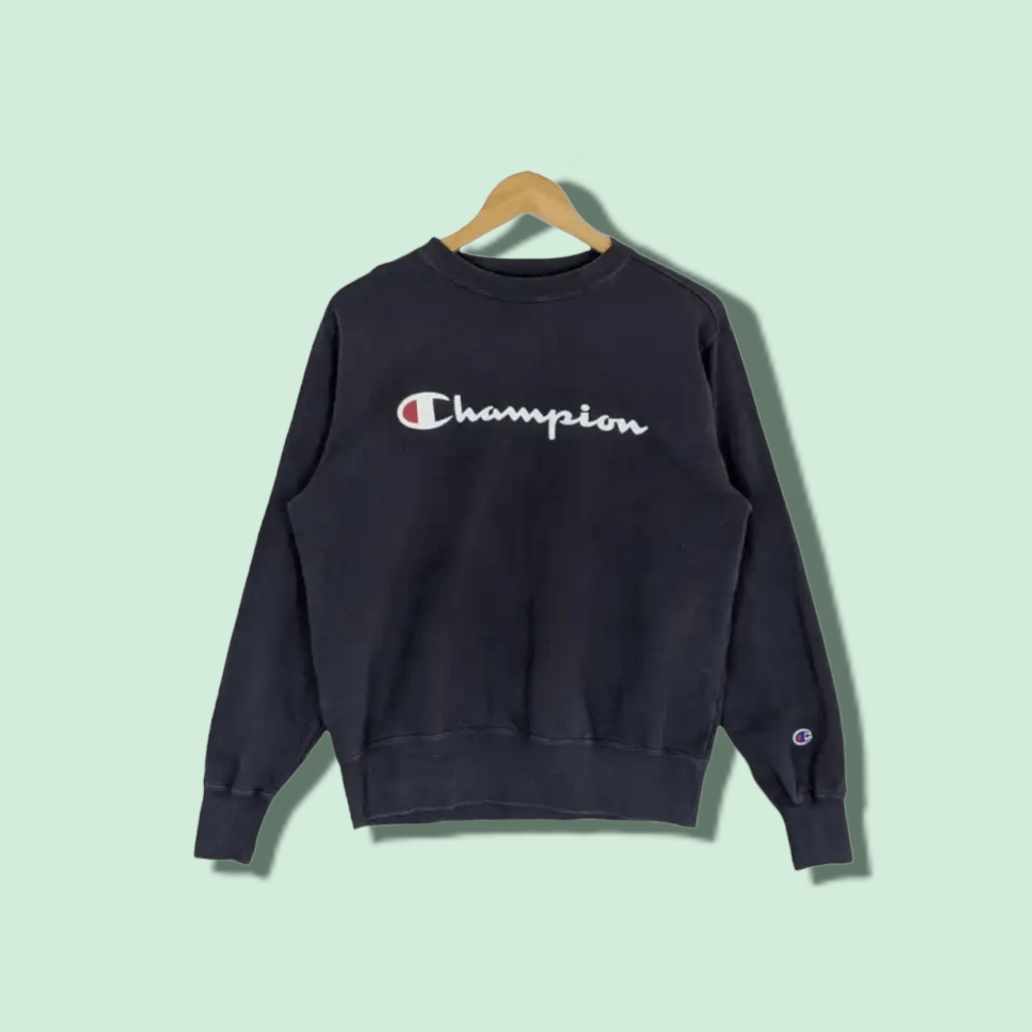 Champion × Supreme Supreme x Champion 3D Metallic Logo Crewneck