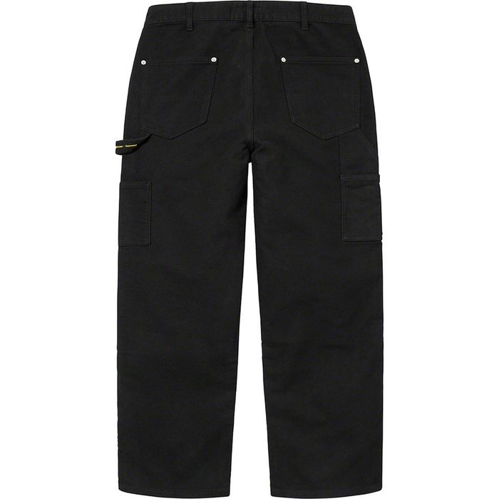 Supreme Supreme Moleskin Double Knee Painter Pant Black | Grailed