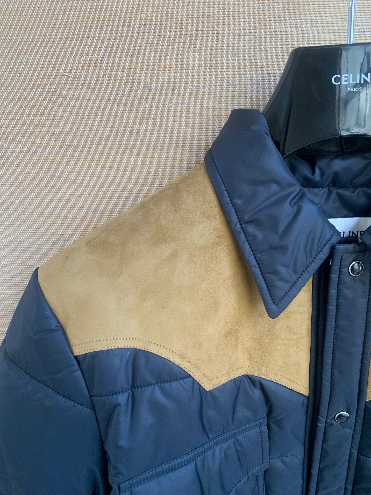 Celine Padded Jacket in Black Size US M / EU 48-50 / 2 - 6 Thumbnail