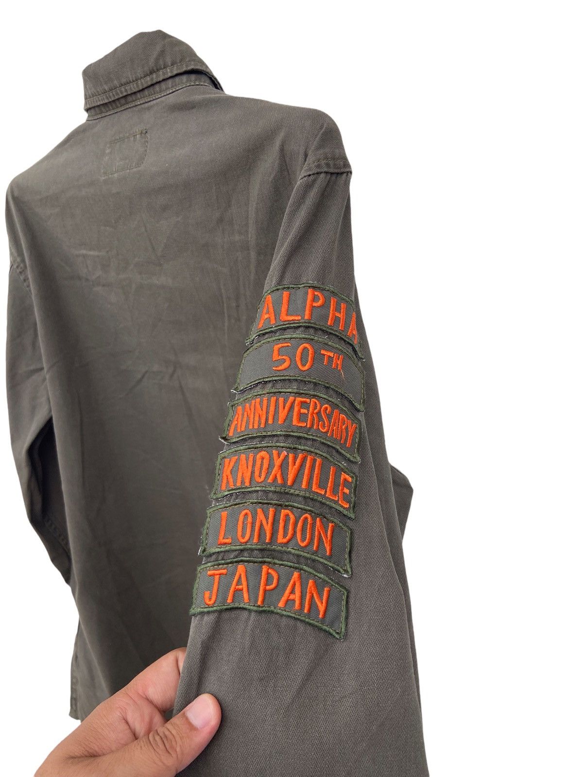 Alpha Industries Vintage Thrashed 50th Alpha Industries Aniversary Jacket Size US L / EU 52-54 / 3 - 4 Thumbnail