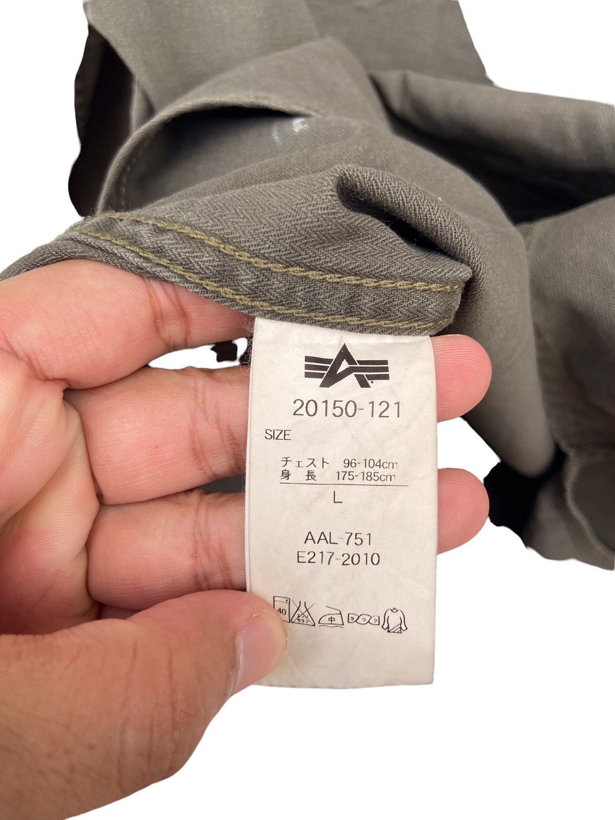 Alpha Industries Vintage Thrashed 50th Alpha Industries Aniversary Jacket Size US L / EU 52-54 / 3 - 7 Thumbnail