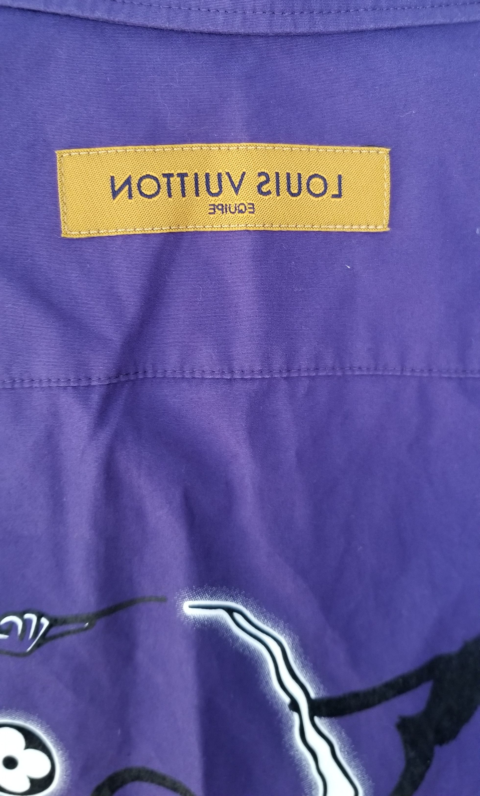 Louis Vuitton Louis Vuitton Virgil Abloh Équipe Shirt Size US M / EU 48-50 / 2 - 8 Thumbnail