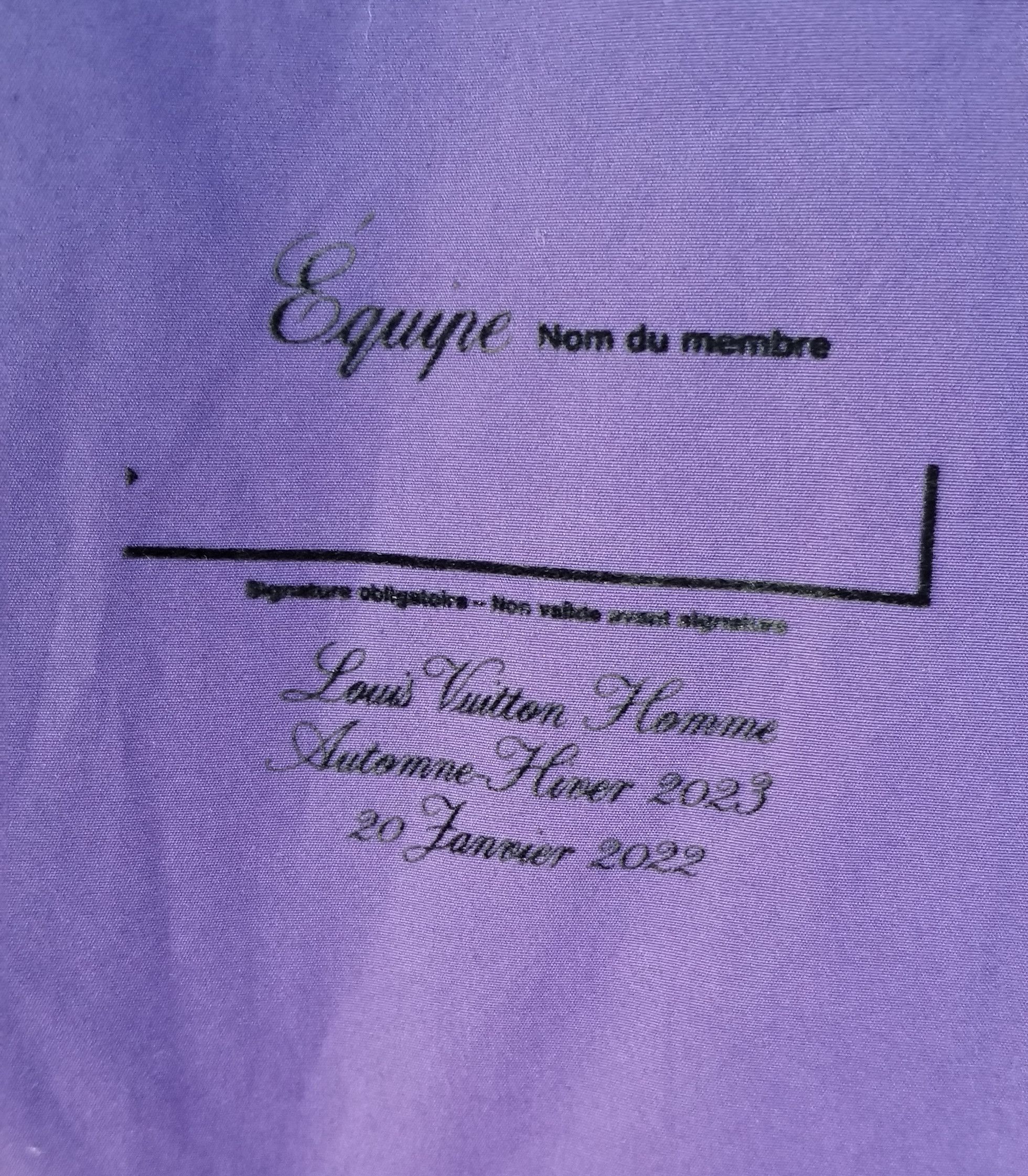 Louis Vuitton Louis Vuitton Virgil Abloh Équipe Shirt Size US M / EU 48-50 / 2 - 3 Thumbnail