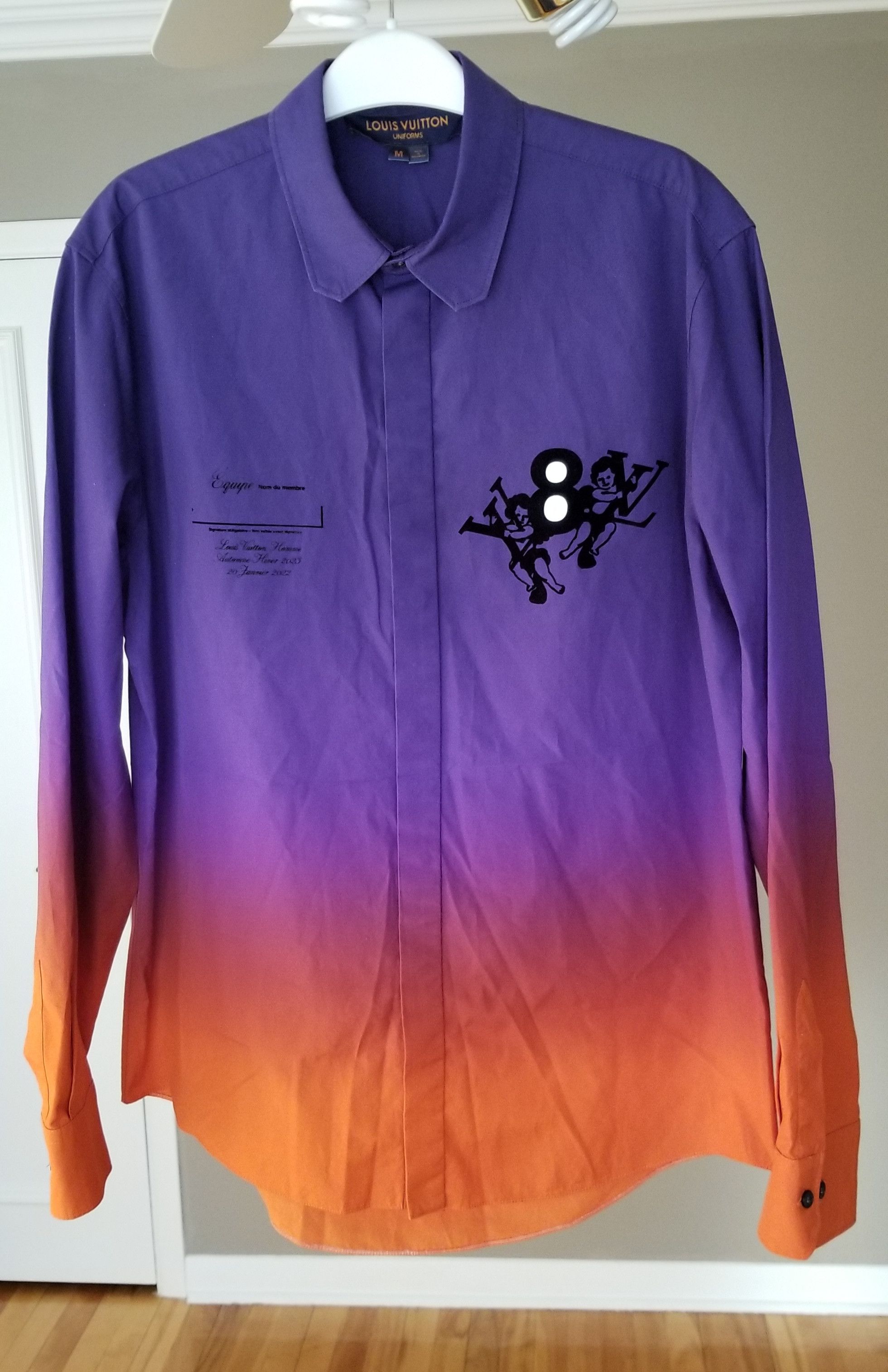 Louis Vuitton Louis Vuitton Virgil Abloh Équipe Shirt Size US M / EU 48-50 / 2 - 1 Thumbnail