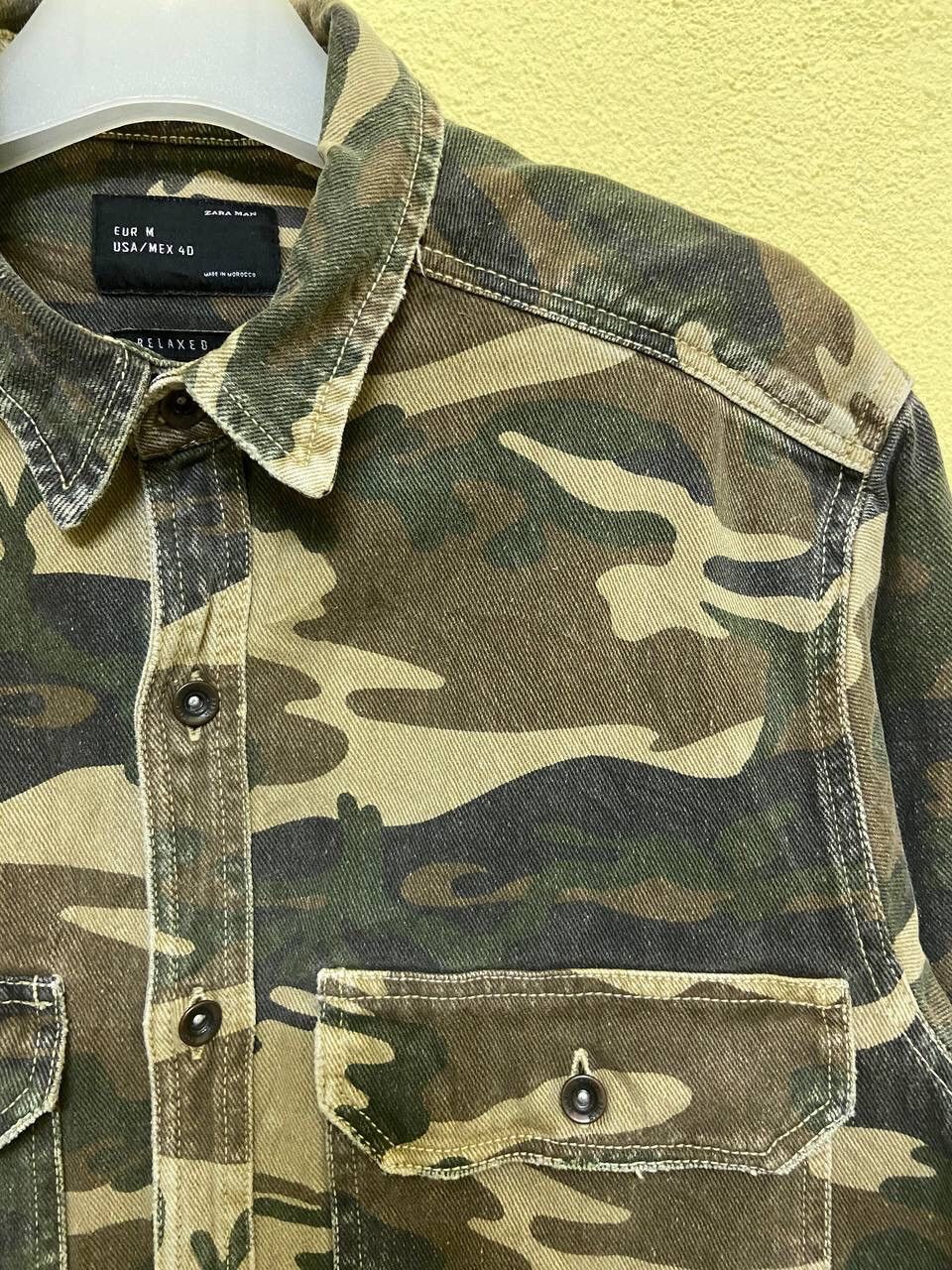 Zara Zara Relaxed Fit Camouflage Jacket Size US M / EU 48-50 / 2 - 3 Thumbnail