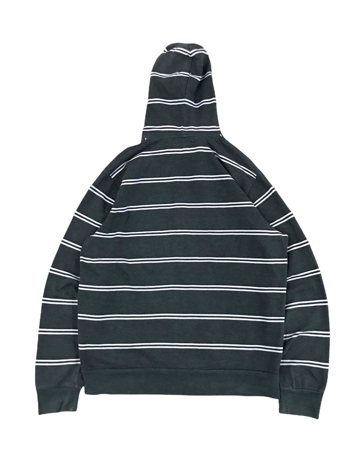 Old Navy Vintage Old Navy Stripes Hoodie Zipper Size US L / EU 52-54 / 3 - 2 Thumbnail