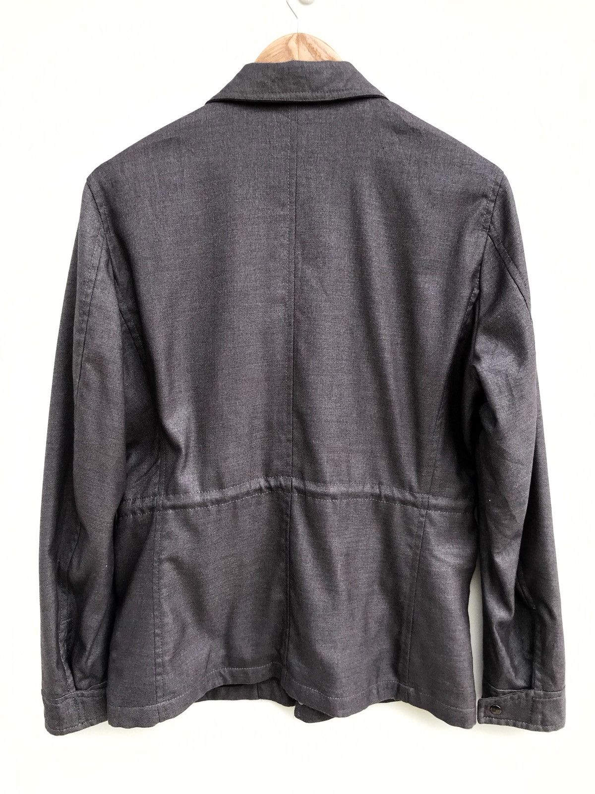 Japanese Brand Japanese Brand Jun Men Biker Military Design Zipper Jacket Size US M / EU 48-50 / 2 - 2 Thumbnail
