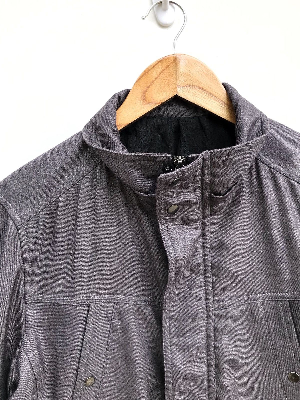 Japanese Brand Japanese Brand Jun Men Biker Military Design Zipper Jacket Size US M / EU 48-50 / 2 - 3 Thumbnail