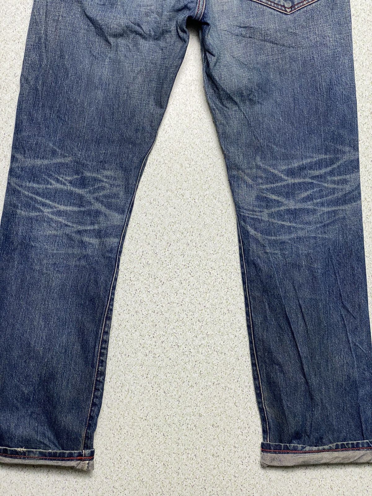 G-Star × Japanese Brand Vintage Gstar Raw Distressed Selvedge Denim Size US 30 / EU 46 - 7 Thumbnail