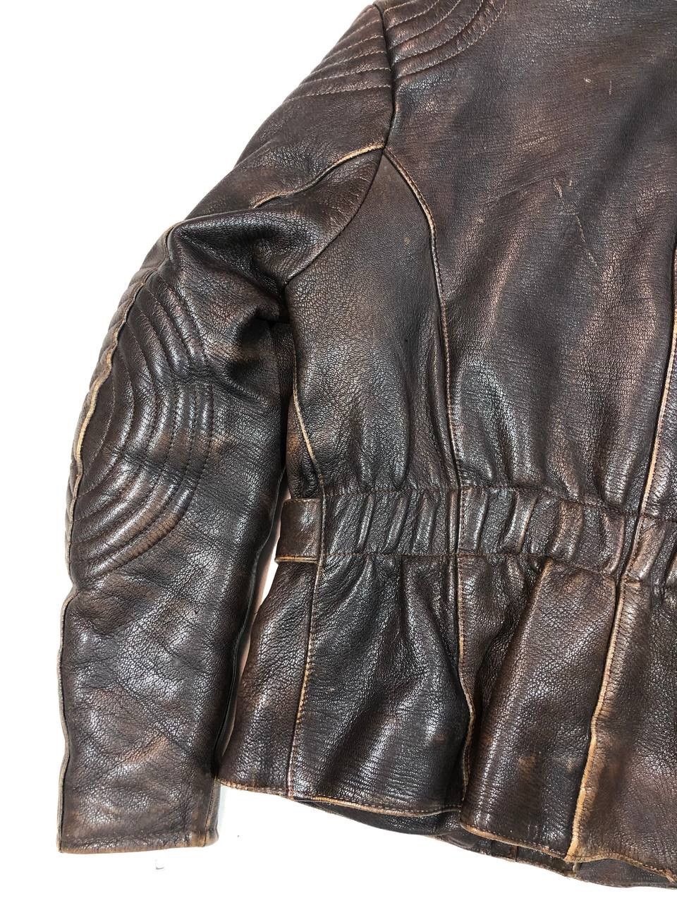 Genuine Leather Wings Leather Moto Biker Jacket Vintage Size US S / EU 44-46 / 1 - 8 Thumbnail